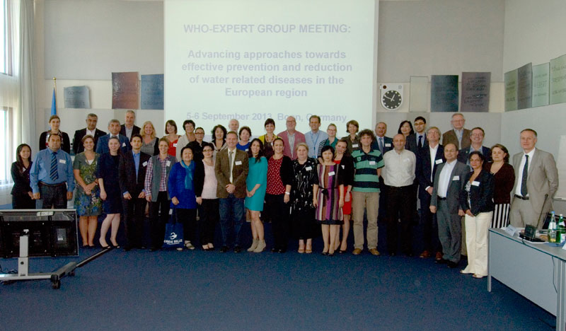 Expert group meeting on advancing approaches towards effective prevention and reduction of water-related diseases in the European Region, Bonn, Germany